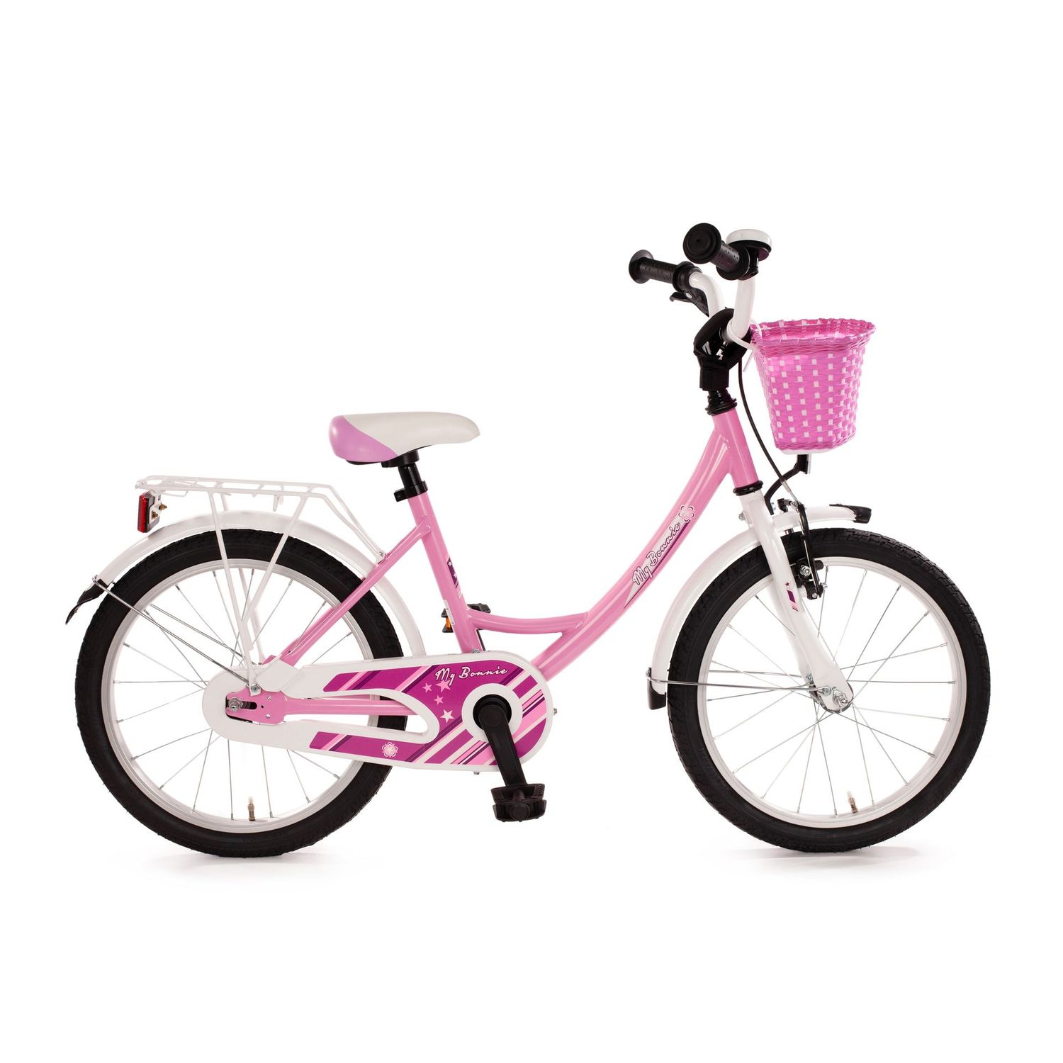 18" Kinderfahrrad "My Bonnie", rosa /weiß