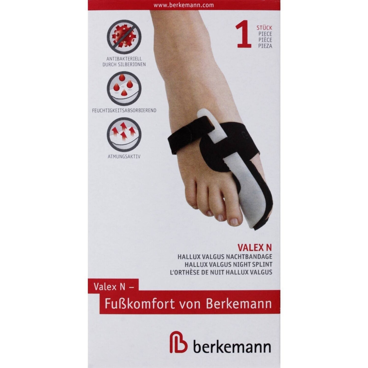 Berkemann HalluxValgus Valex N Nachtbandage