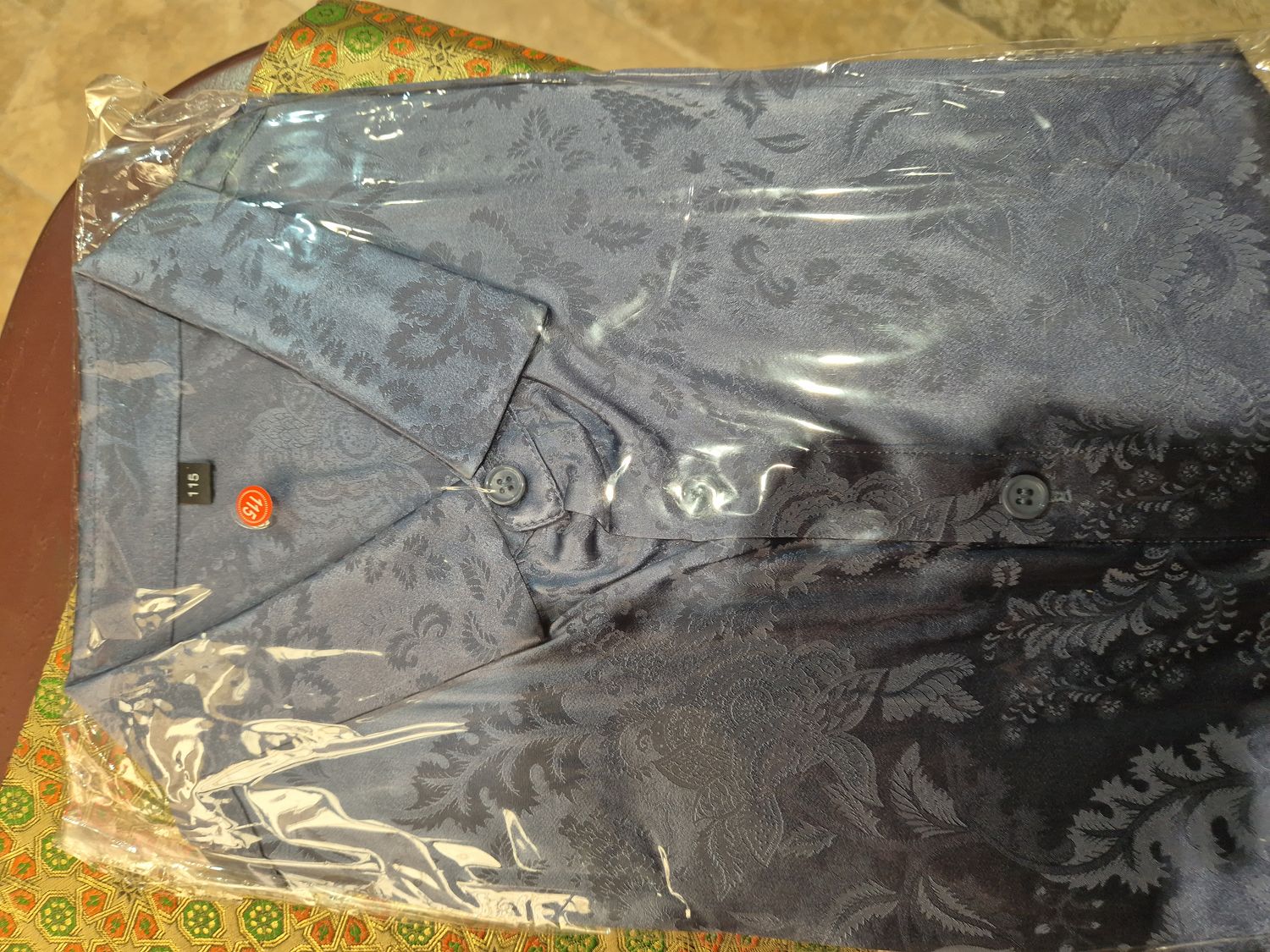 Chemise en soie naturelle 100%