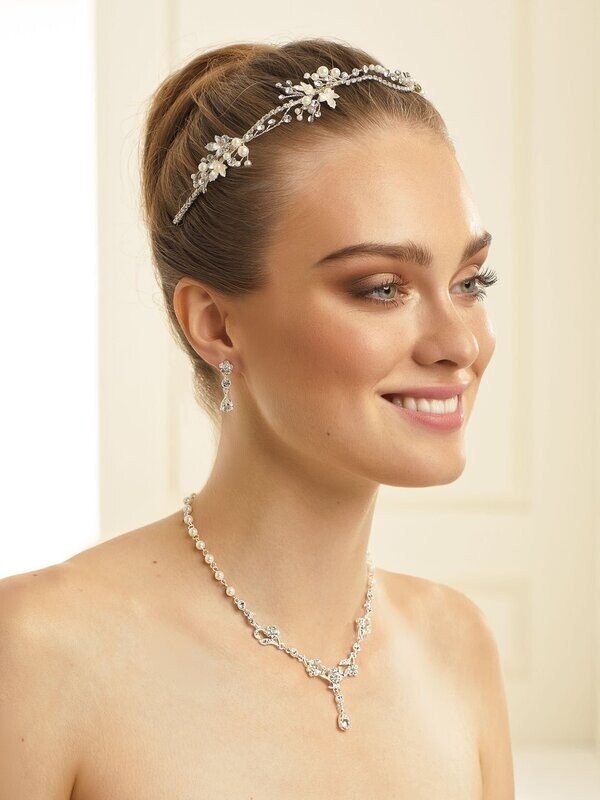 BIANCO EVENTO Haarschmuck in creme D45 BIANCO EVENTO Haarschmuck in creme D45
