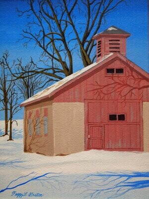 Original--Winter Barn