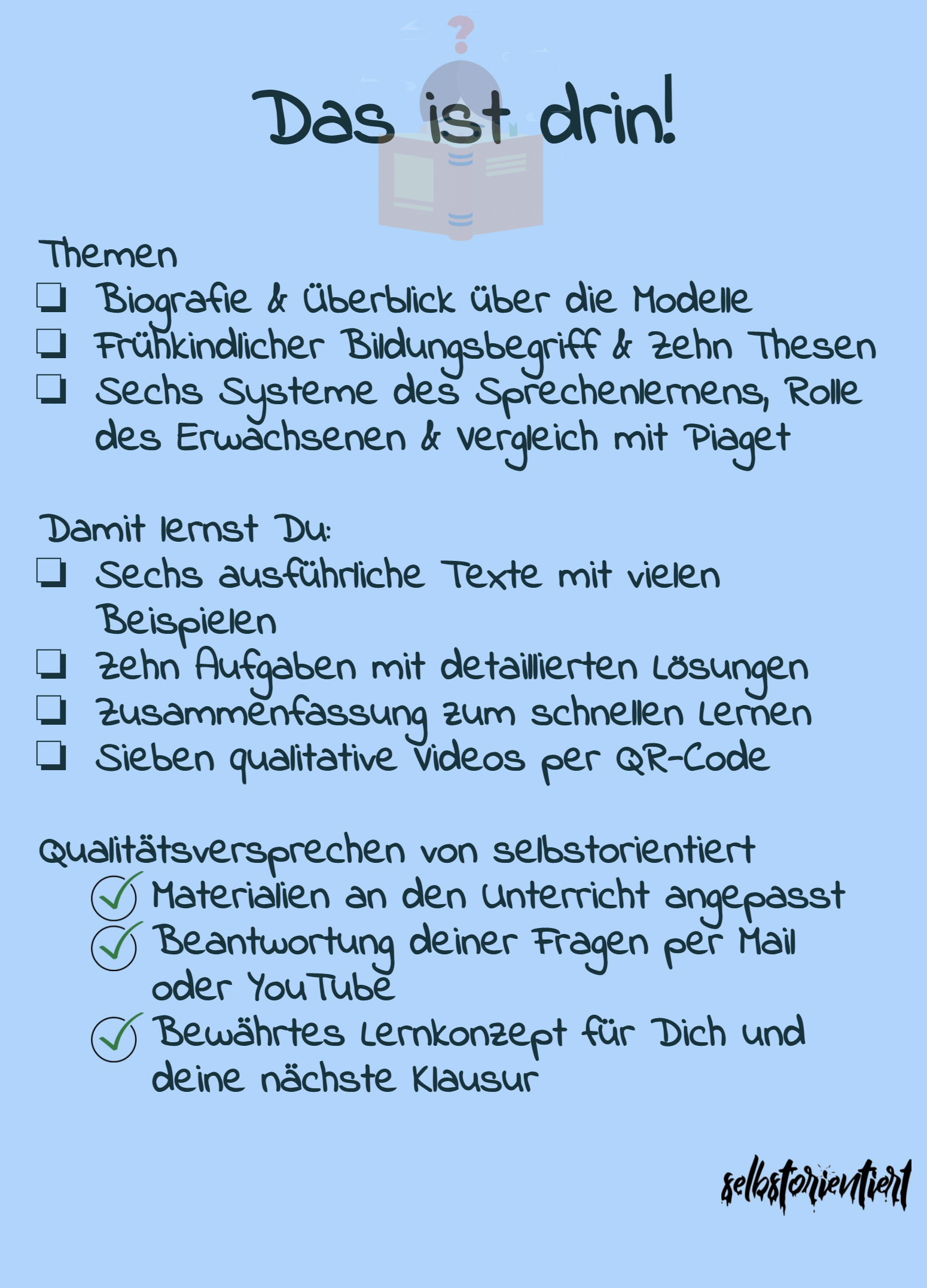 Gerd Schäfer - Frühkindliche Bildung im Abitur