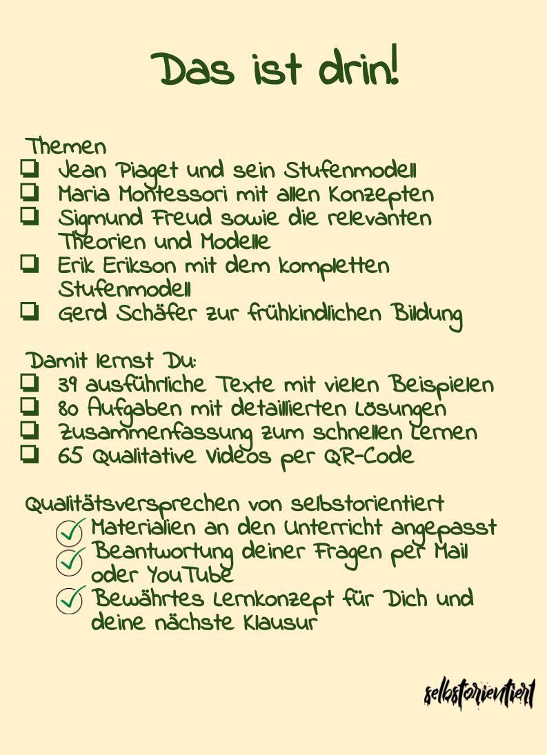 Abitur-Paket für Pädagogik & Erziehungswissenschaften