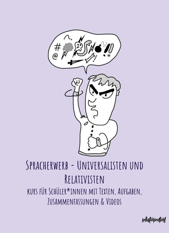 Spracherwerbstheorien unterrichten - Stundenentwürfe, Arbeitsblätter & Stationenlernen