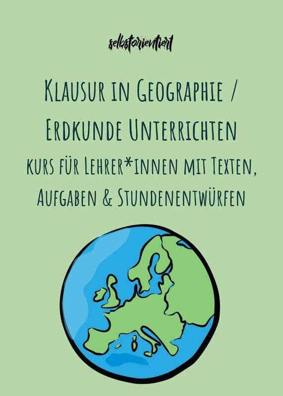 Klausur in Geographie im Unterricht behandeln - Stundenentwürfe, Arbeitsblätter & Stationenlernen