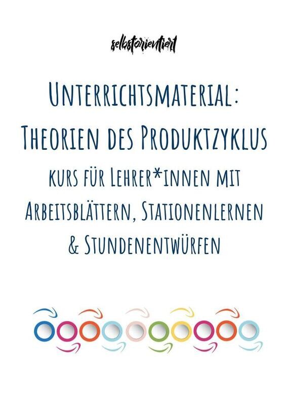 Produktlebenszyklus unterrichten - Stundenentwürfe, Arbeitsblätter & Stationenlernen