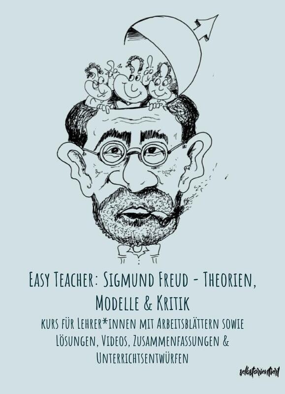 Sigmund Freud unterrichten - Stundenentwürfe, Arbeitsblätter & Stationenlernen