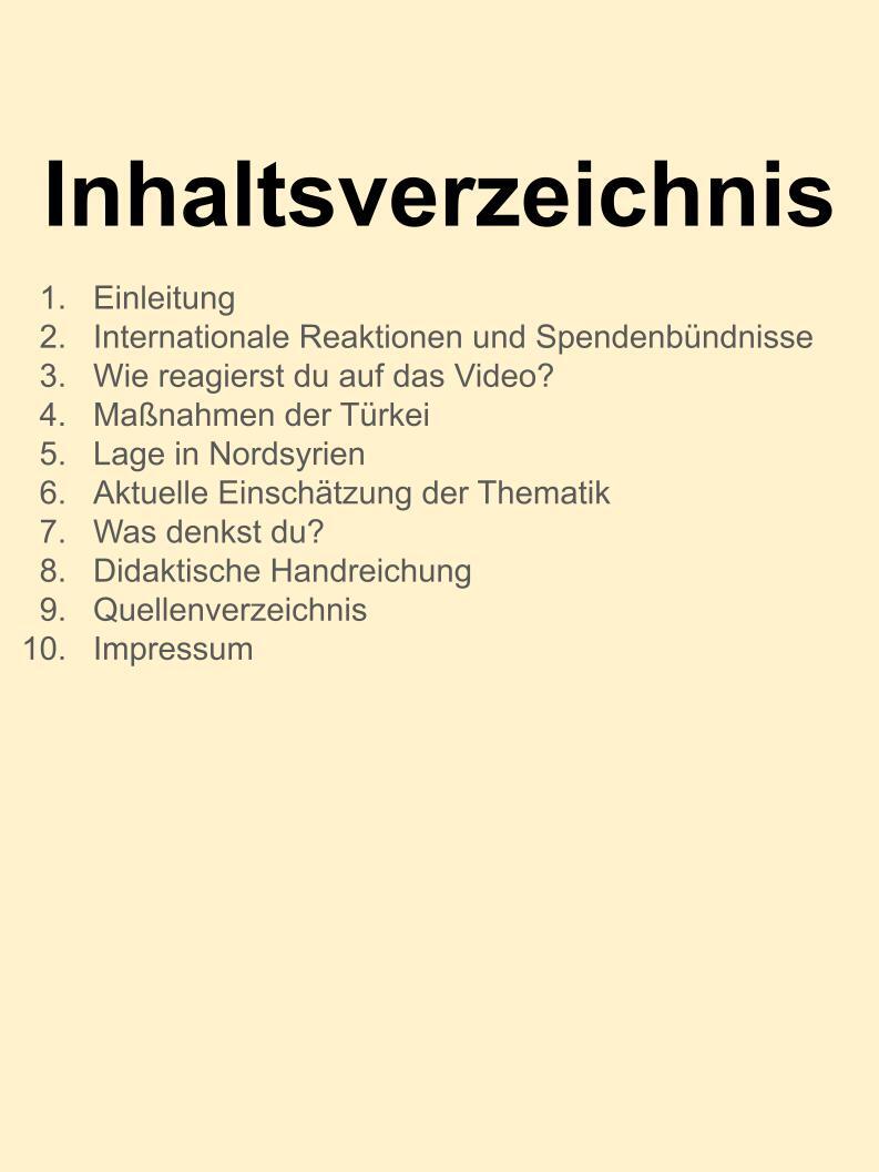 Unterrichtsmaterial: Erdbeben in der Türkei und Syrien - Unterrichtsreihe / Spenden