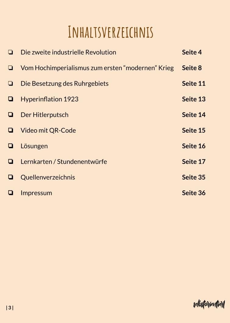 Die moderne Industriegesellschaft zwischen Fortschritt und Krise - Arbeitsheft mit Lernkarten