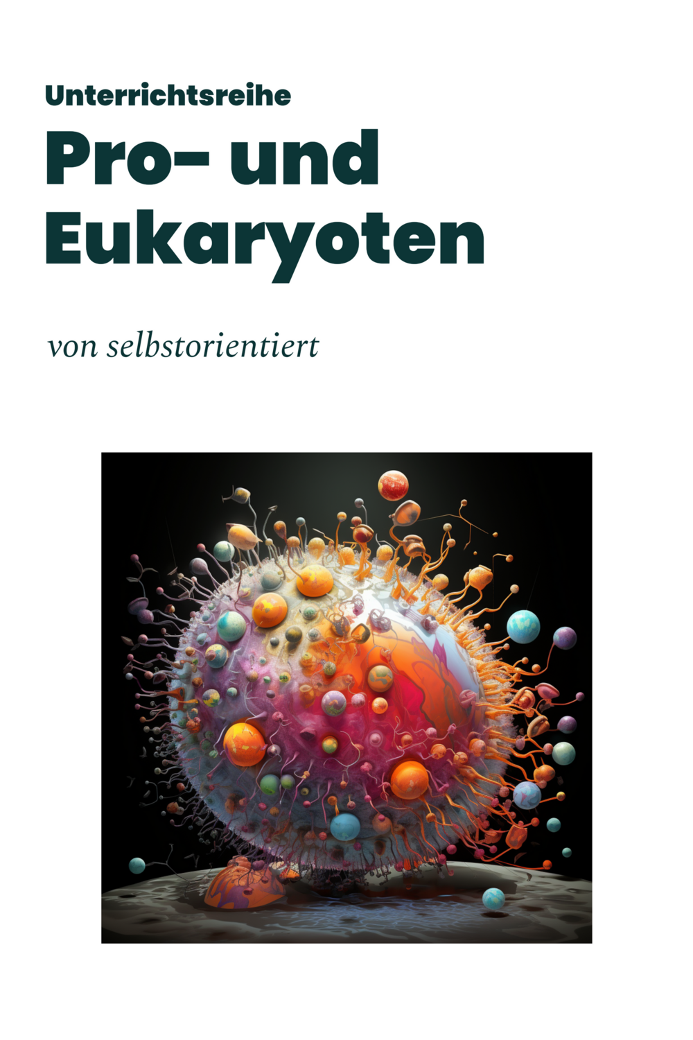 Unterrichtsmaterial: Pro- und Eukaryoten im Vergleich (Texte, Stundenentwürfe und Test)