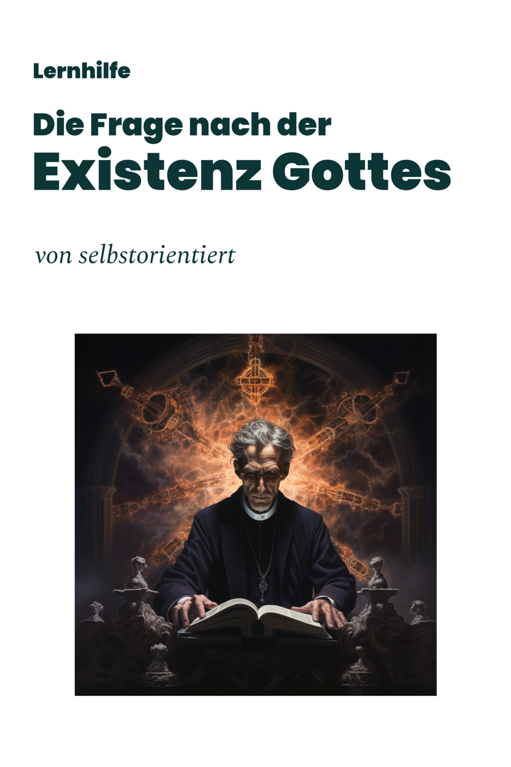 Schülerbuch: Die Frage nach der Existenz Gottes (Texte | Aufgaben)
