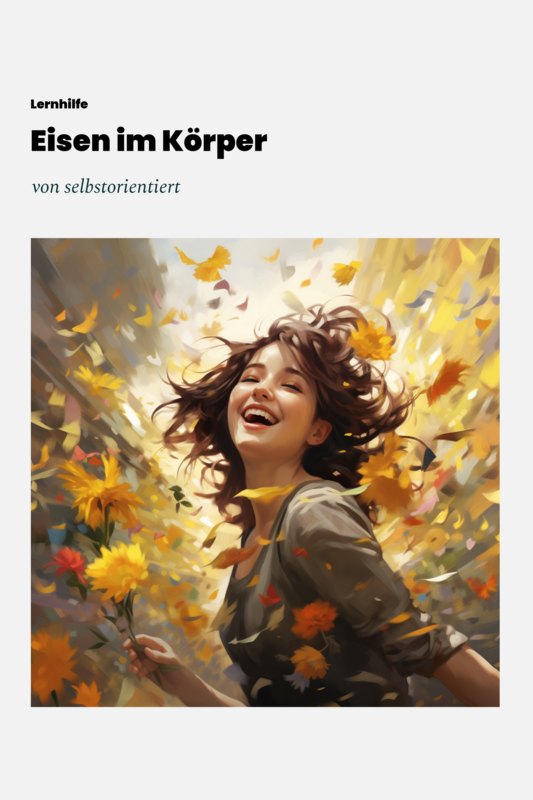 Eisen im Körper: Lernheft mit Video