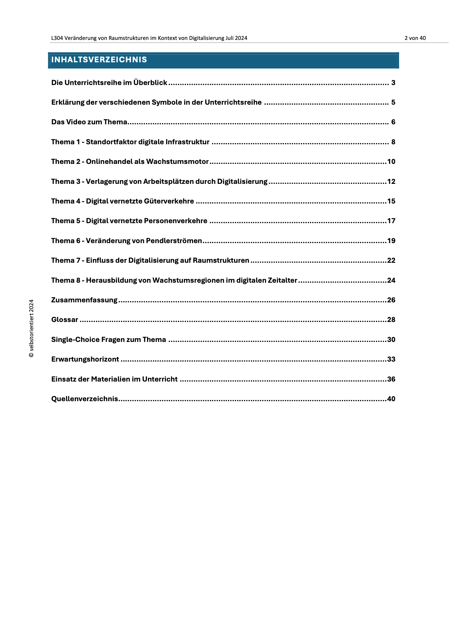 Herausbildung von Wachstumsregionen - Veränderung von Raumstrukturen im Kontext von Digitalisierung (Unterrichtsmaterial)