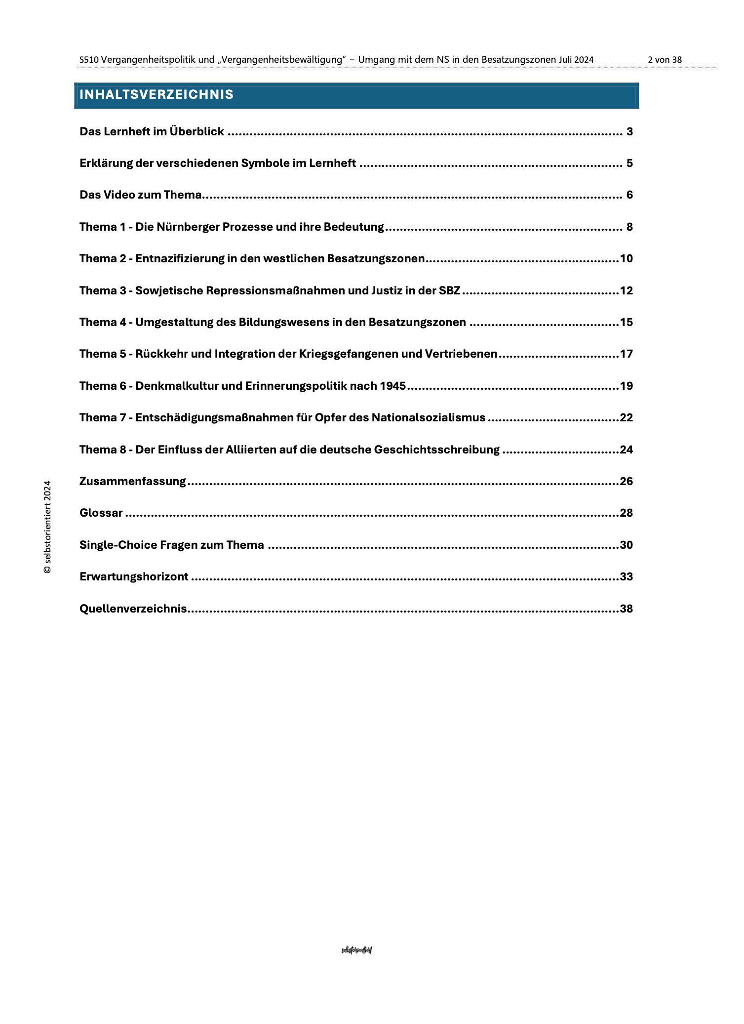 Vergangenheitspolitik und 