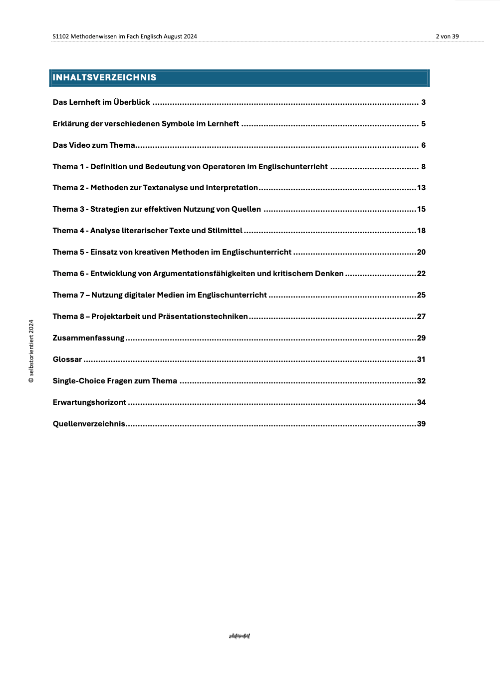 Methodenwissen im Fach Englisch für die perfekte Klausur