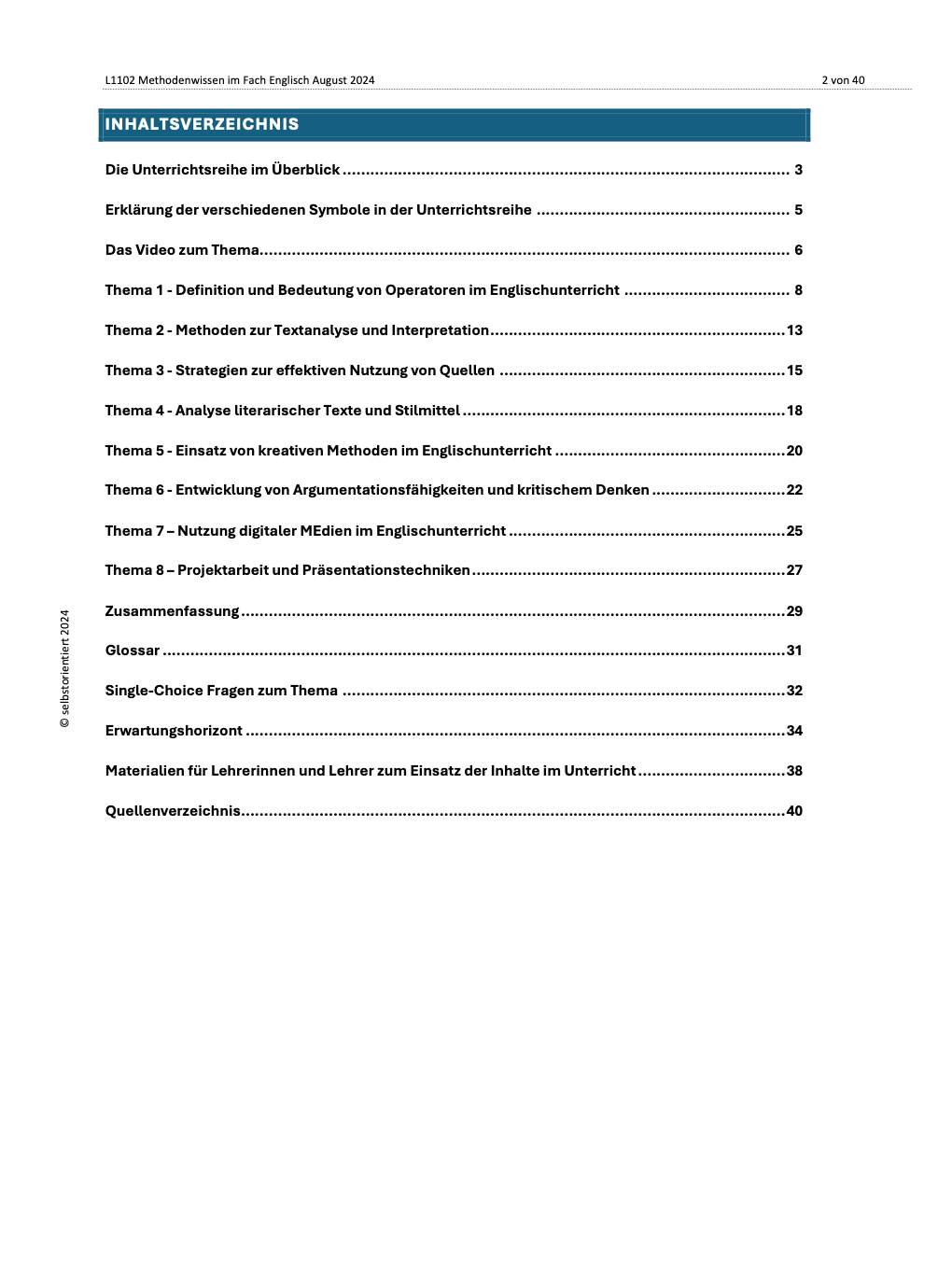 Englisch Abitur 2025: Operatorenübersicht & Methodenwissen - Abitur in der GoST