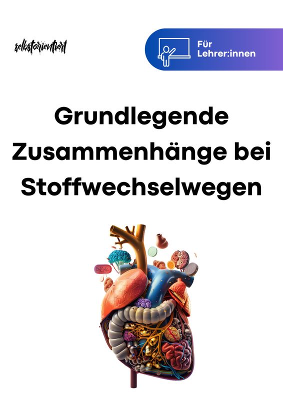 Stoffwechselwege im Überblick [Biologie] - Unterrichtsmaterial