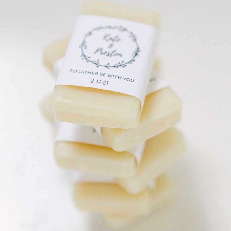 Vegan Soap Favors - Travel-Size