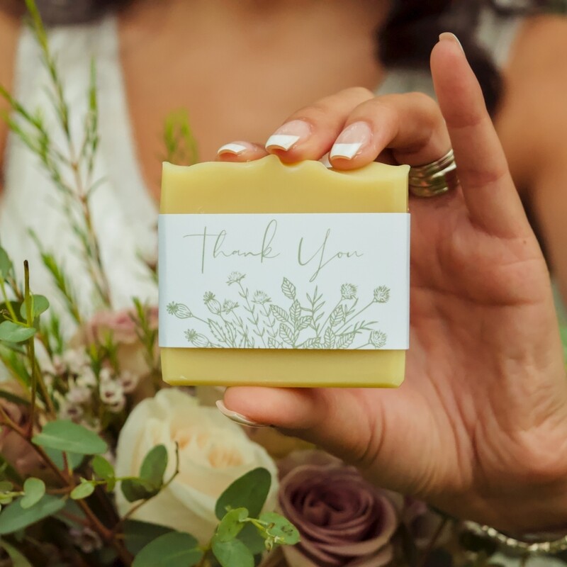 Vegan Soap Favors - Half-Bar