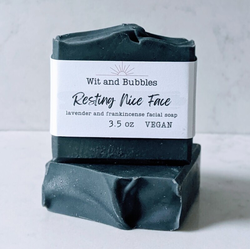 Resting Nice Face Charcoal Facial Bars