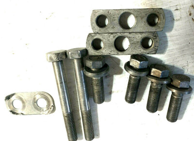 Rolls Royce Spur  rack and pinion EARLY style SQUARE mounting BOLT KIT