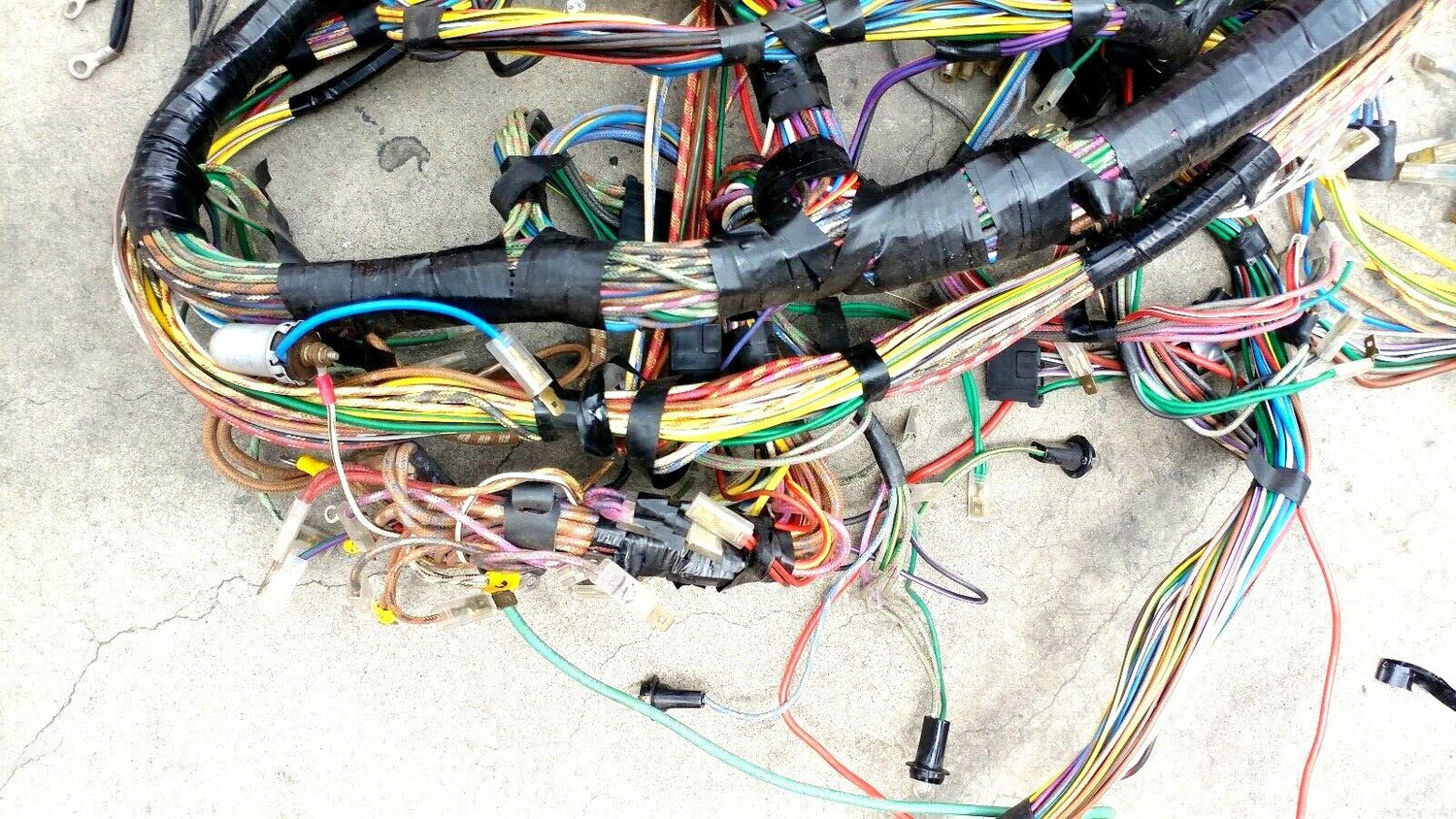 Rolls Royce Silver Shadow DASH BOARD  WIRING LOOM PERFECT FROM 1976