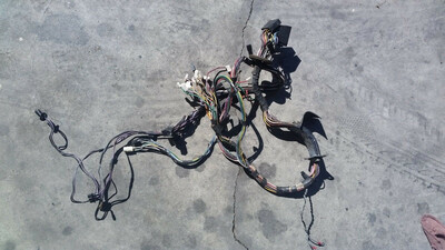 1986 ROLLS ROYCE SILVER spirit SPUR LEFT FRONT DOOR wiring harness wires CABLES