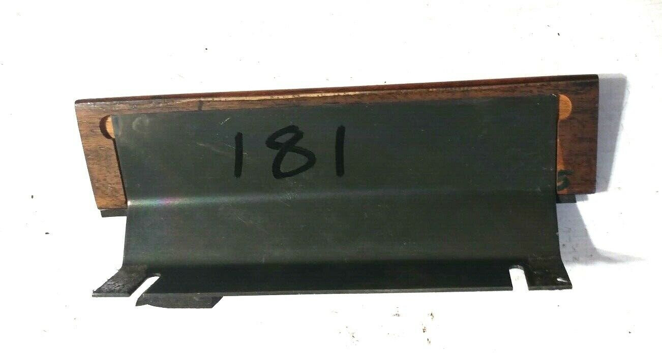 1998 Rolls Royce Silver Spur Spirit center console blind wood COVER