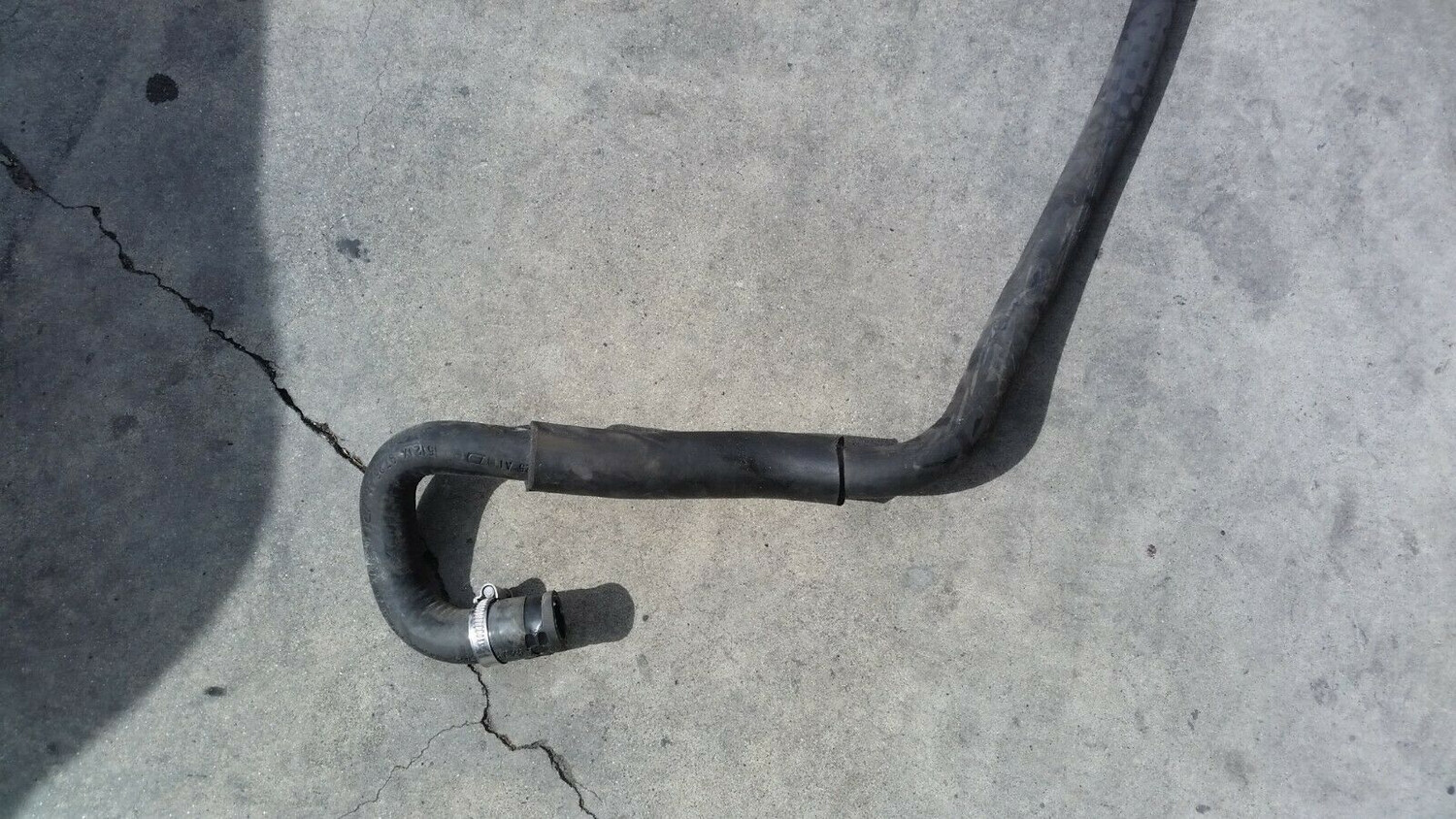 98 ROLLS ROYCE SILVER SPUR HEATER HOSE UD75282 FROM WATER TAP TO ENGINE