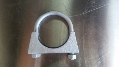 1979 Rolls Royce Silver SHADOW Exhaust PIPE CLAMP muffler with nuts UR18173