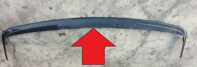 1996 1997 1998 1999 BENTLEY TURBO R FRONT bumper CENTER PAINTED MOLDING UT10019P