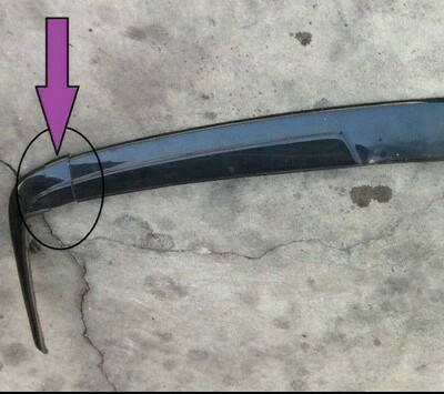 1996 1997 1998 1999 BENTLEY TURBO R  FRONT bumper LEFT PAINTED CLIP UT10017PF