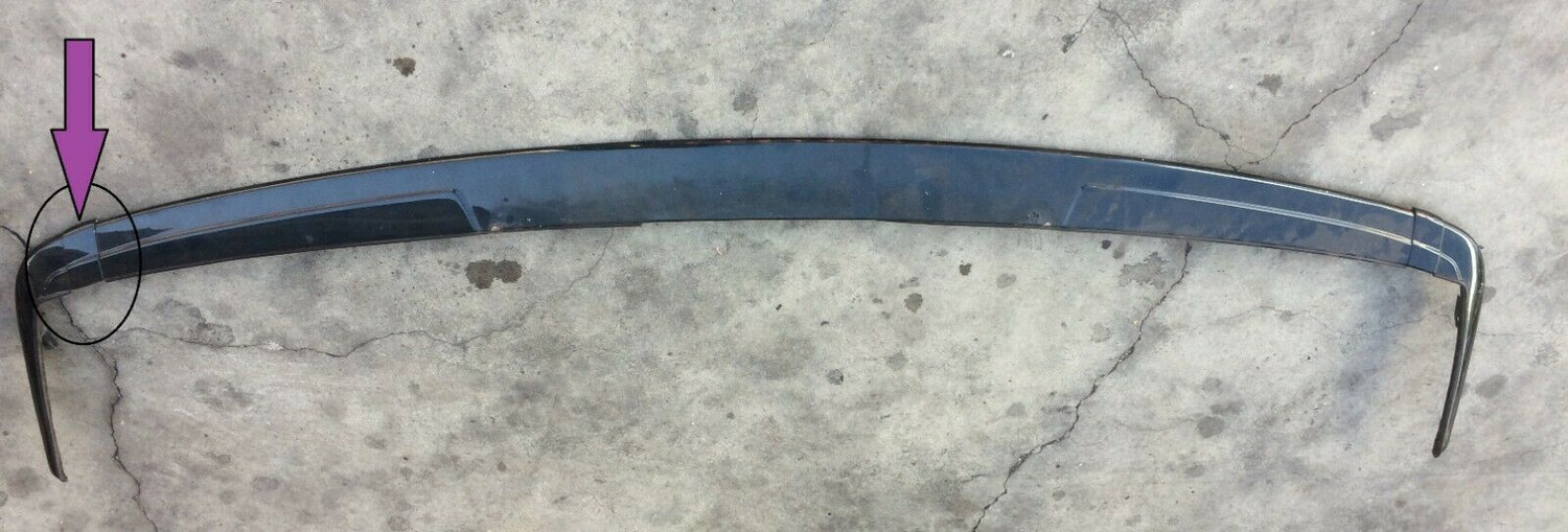 1996 1997 1998 1999 BENTLEY TURBO R  FRONT bumper LEFT PAINTED CLIP UT10017PF