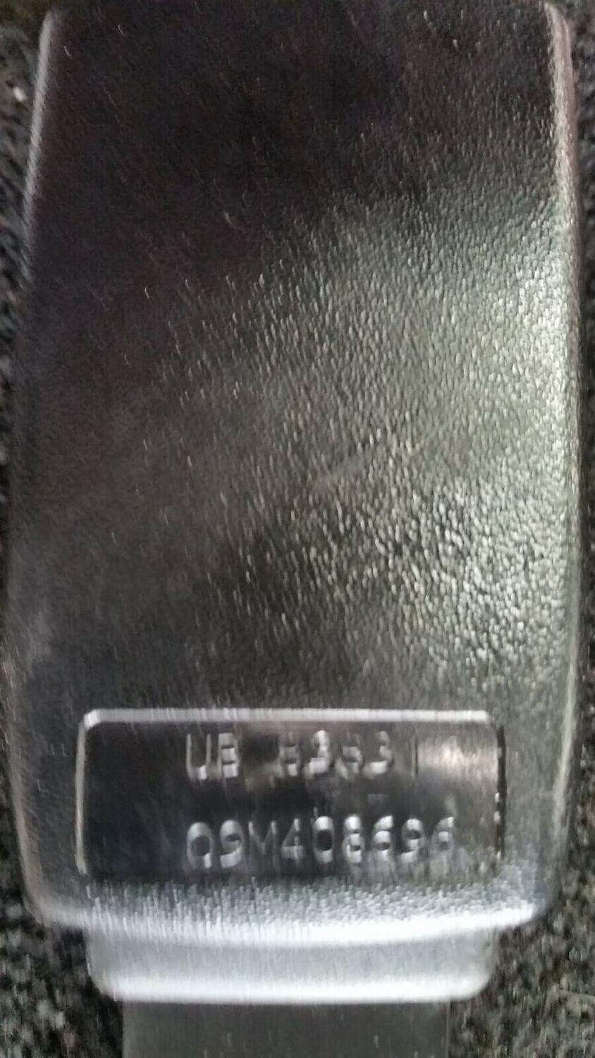 ROLLS ROYCE BENTLEY TURBO R FRONT seat BELT BUCKLE UB83835 passenger side