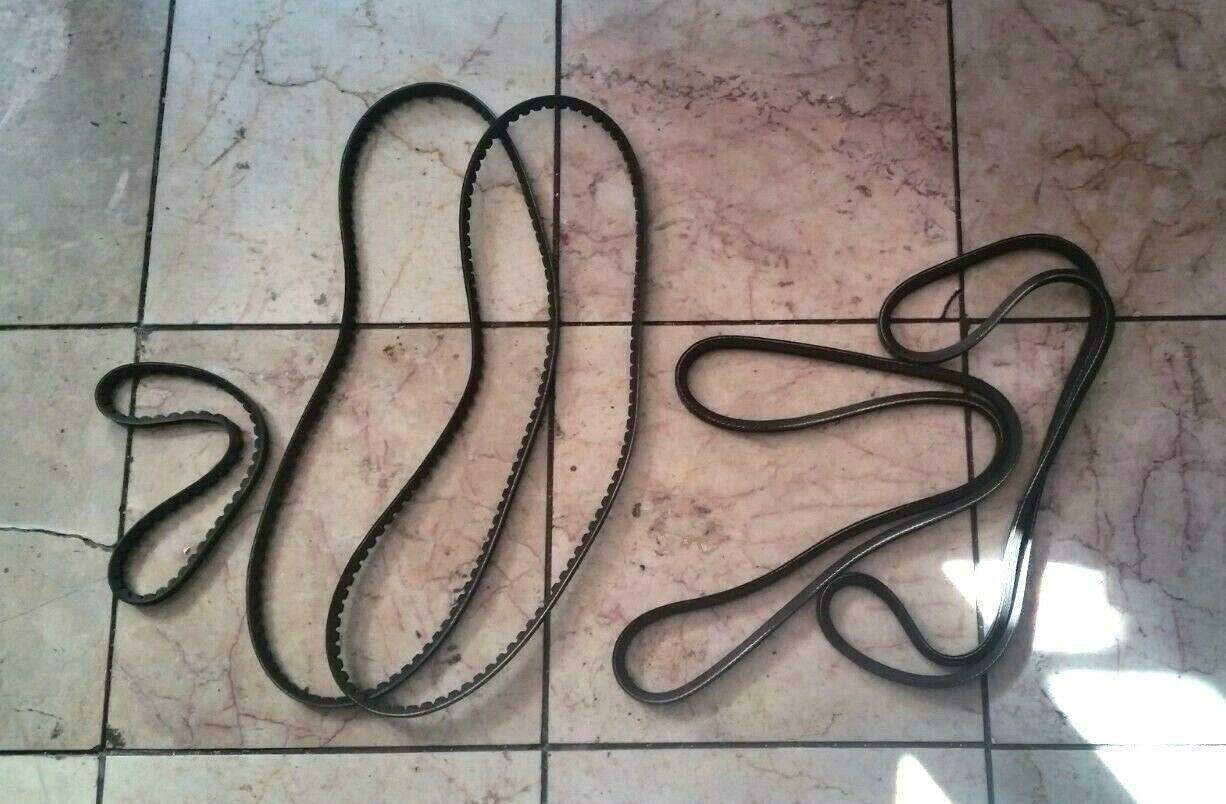 Rolls Royce Silver SPUR SPIRIT fan BELT SET FROM 1001 TO 16900 NEW 6 BELTS img