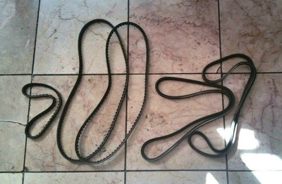 Rolls Royce Silver SPUR SPIRIT fan BELT SET FROM 1001 TO 16900 NEW 6 BELTS