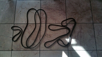 Rolls Royce Silver SPUR BENTLEY turbo R Brooklands fan BELT SET FROM 54001