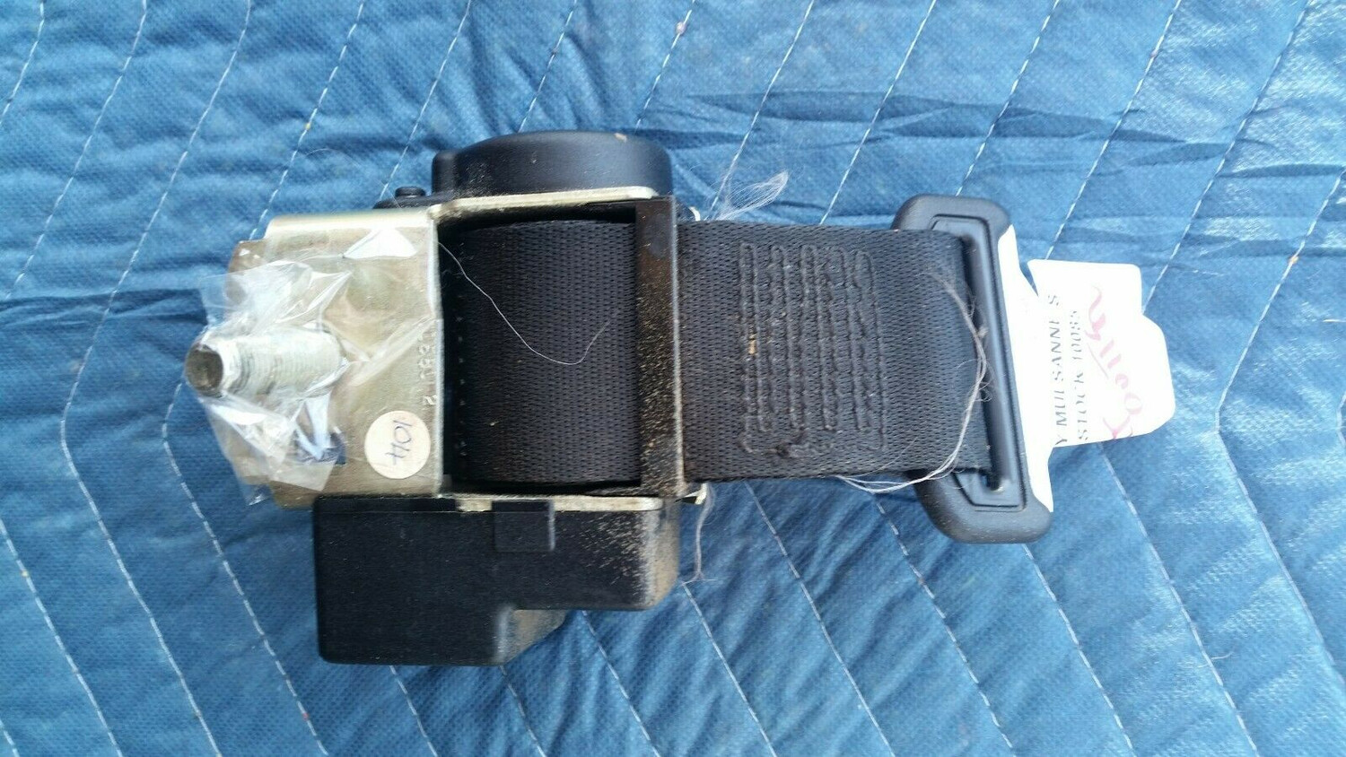 Rolls Royce Spur BENTLEY MULSANNE S seat belt RIGHT OUTER retractable and buckle