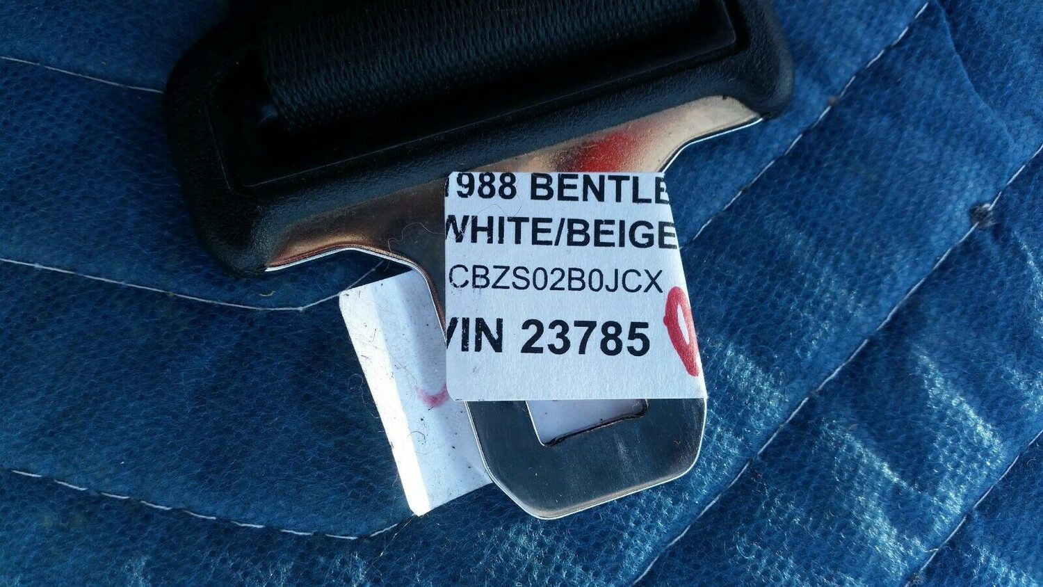 Rolls Royce Spur BENTLEY MULSANNE S seat belt RIGHT OUTER retractable and buckle
