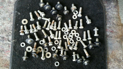 ROLLS ROYCE SILVER SPUR SPIRIT BENTLEY TURBO DOOR HINGE  ASSORTMENT  SCREW BOLTS