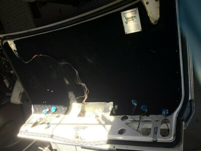 ROLLS ROYCE SILVER SPUR BENTLEY S TRUNK BOOT lid black carpet