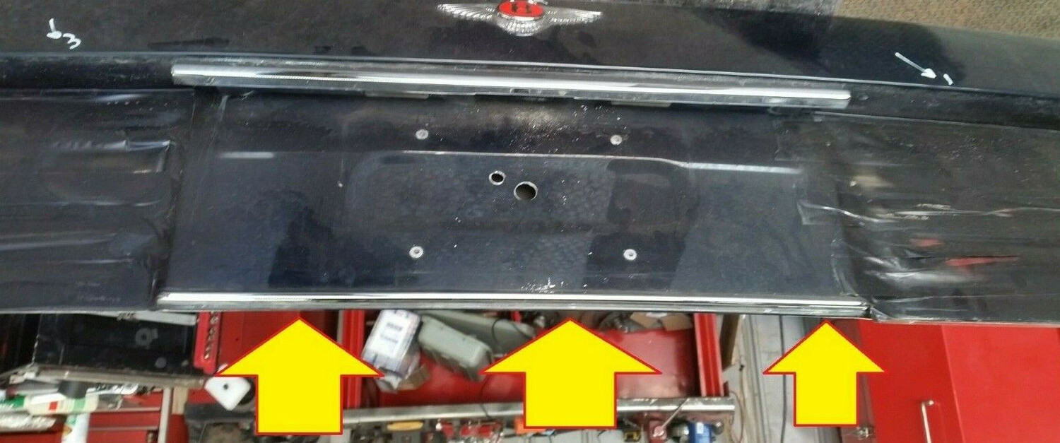 BENTLEY TURBO R Rolls Royce Silver Spur Spirit FINGER GRIP BOOT LID SCREW SET
