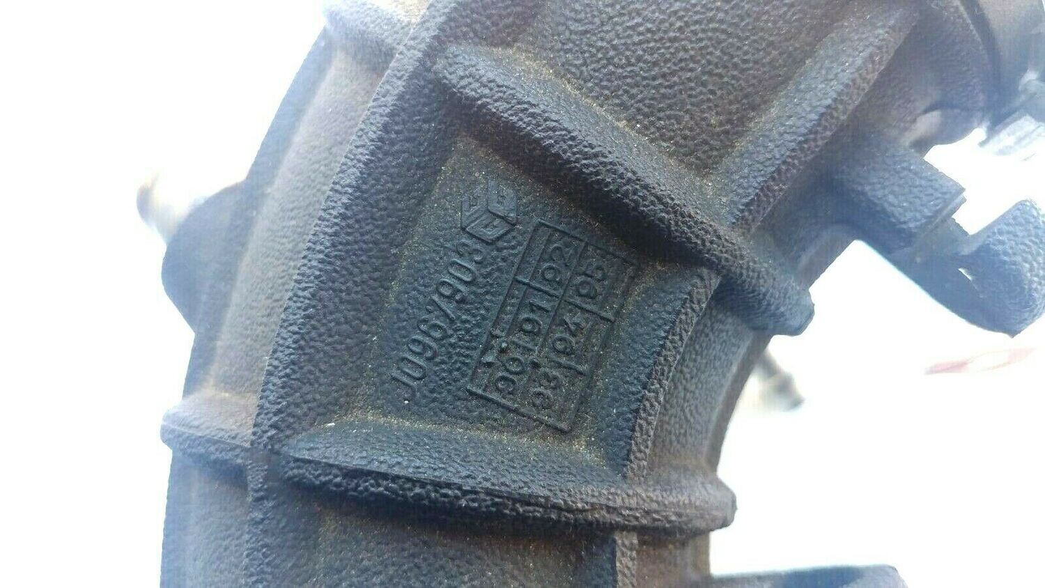 FERRARI 348 PARTS  intake manifold rubber boot sleeve LEFT side 143236