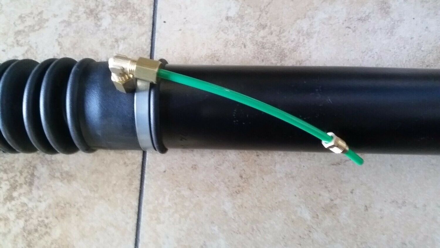 Rolls Royce Silver Spur Corniche rear shock(one) up to 1990 Return line RH3377 REBUILT -