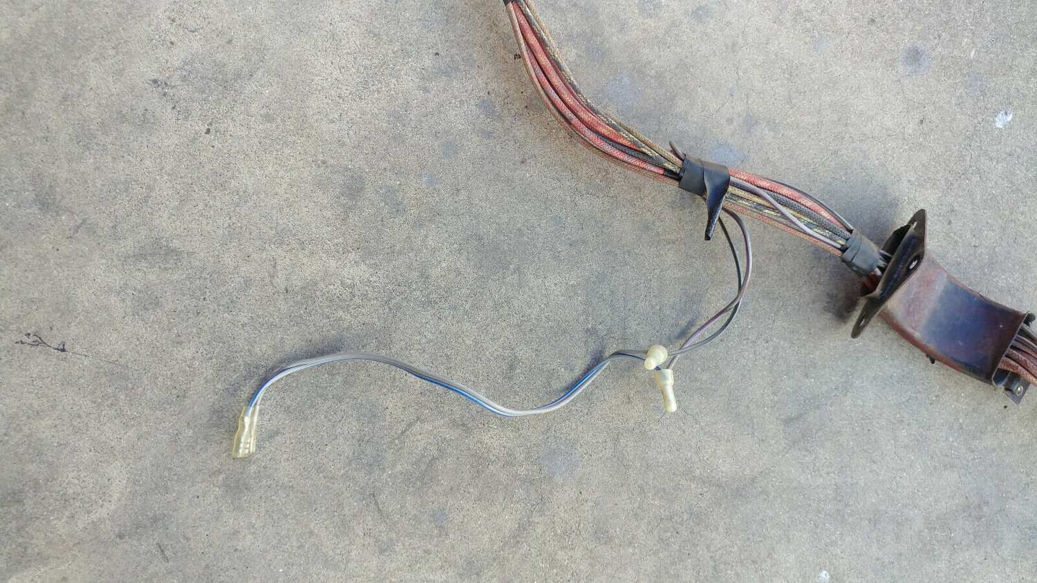 65 to 80 ROLLS ROYCE SILVER SHADOW RIGHT FRONT DOOR WIRING HARNESS CABLES -