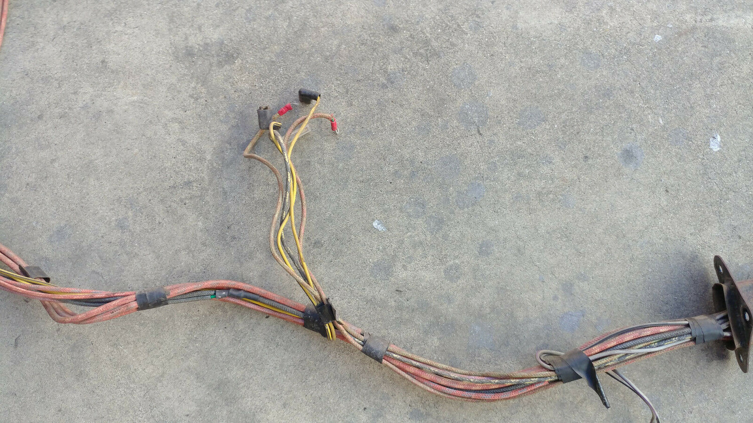 65 to 80 ROLLS ROYCE SILVER SHADOW RIGHT FRONT DOOR WIRING HARNESS CABLES -