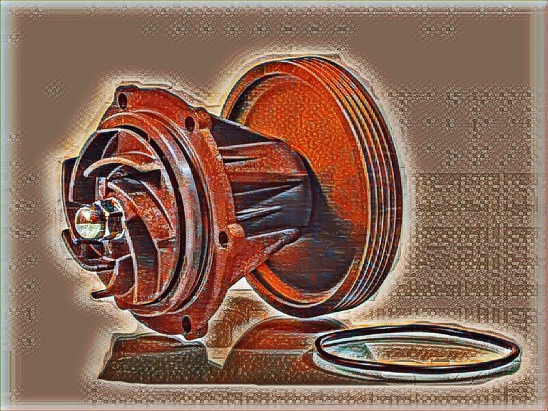WATER PUMP AND PIPING
