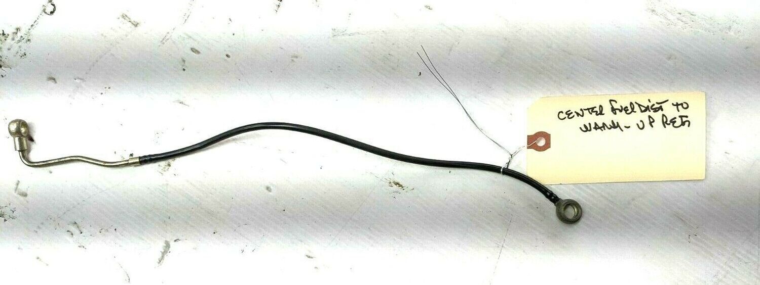 Ferrari 308 FUEL LINE HOSE FROM TOP OF DISTRIBUTOR TO WARM-UP REGULATOR 115507