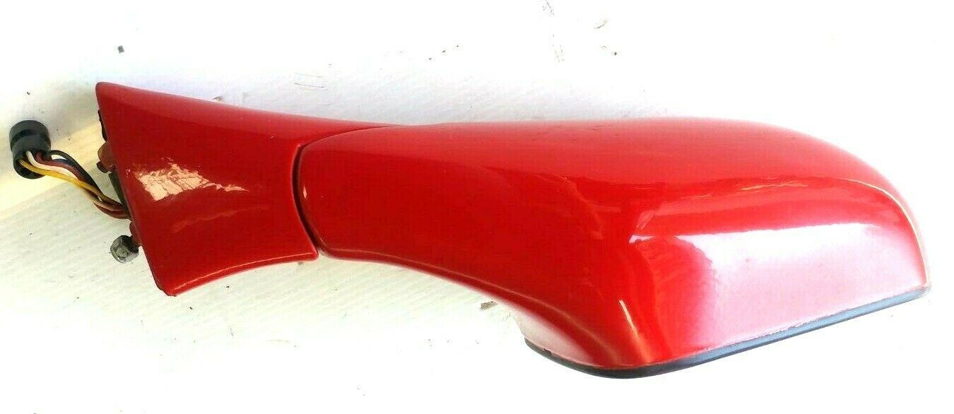 FERRARI 348 PARTS RIGHT REAR VIEW DOOR MIRROR RED  62830910