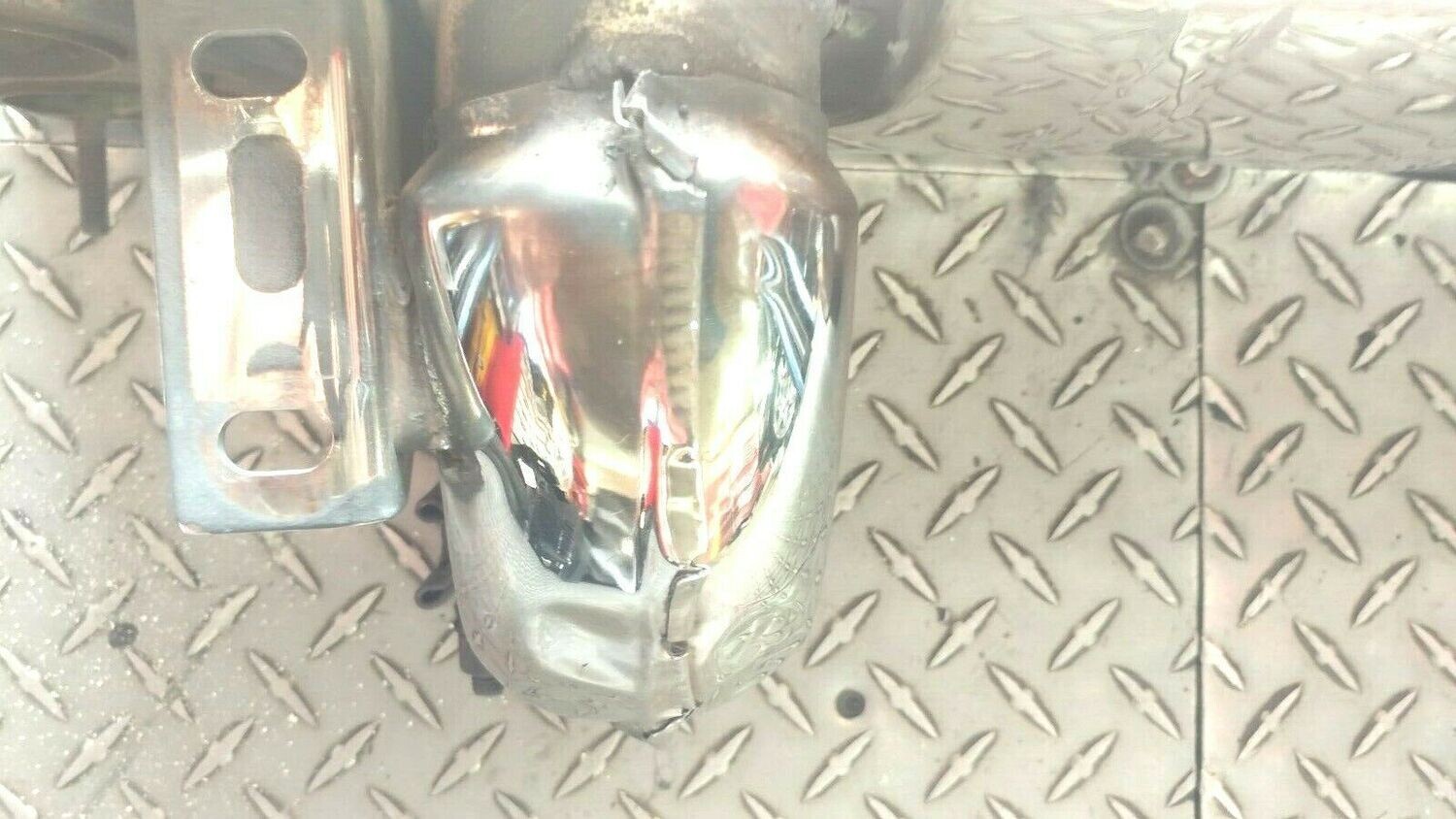FERRARI 360 SPIDER PARTS 125789 EXHAUST SILINCER MUFFLER MIRROR POLISHED 174089